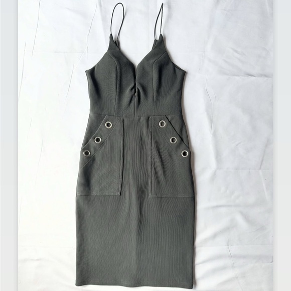 Angel Biba Dresses & Skirts - Angel Biba Elegant Gray Sleeveless Dress